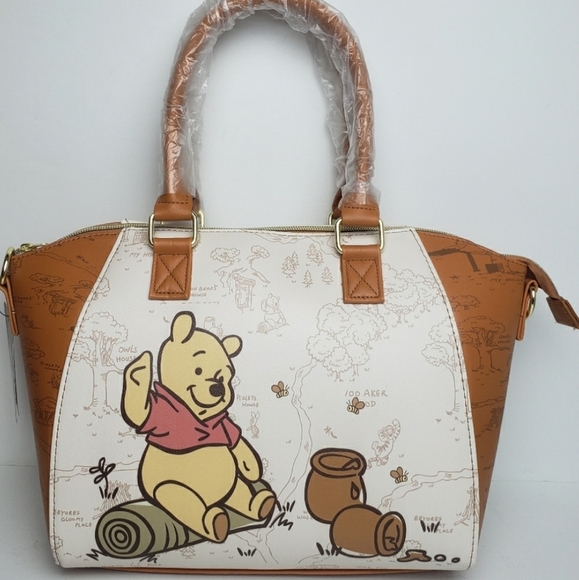 NWT Loungefly Winnie the Pooh Satchel - Picture 4 of 9